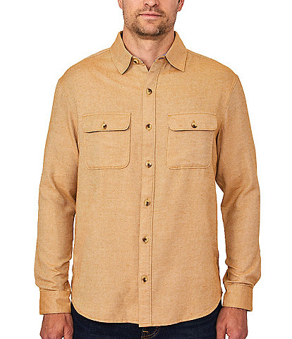 Rainforest Mountainside Twill Long Sleeve Woven Shirt