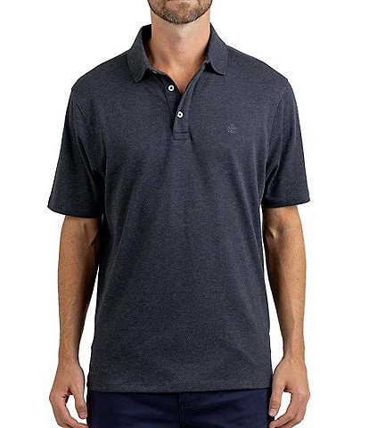 Rainforest Heather Classic Short Sleeve Polo Shirt