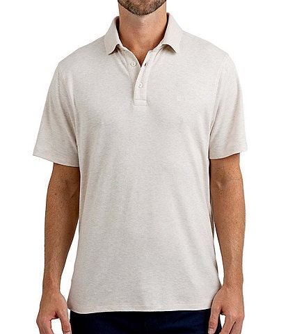 Rainforest Heather Classic Short Sleeve Polo Shirt