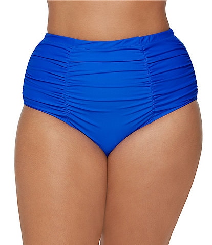 Dillards plus size bathing suits hotsell