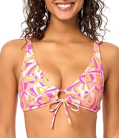 Raisins Sun Vibes West Side Adjustable O-Ring Bra Swim Top