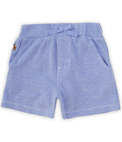 Ralph Lauren Baby Boys 3-24 Months Knit Cotton Oxford Shorts