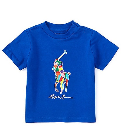Ralph Lauren Baby Boys 3-24 Months Short Sleeve Big Pony Jersey T-Shirt