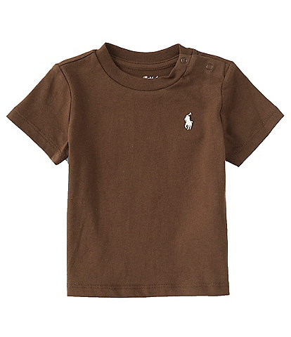 Ralph Lauren Baby Boys 3-24 Months Short Sleeve Collegiate Essential T-Shirt