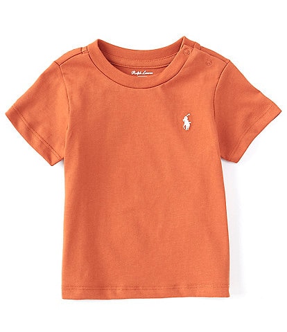 Ralph Lauren Baby Boys 3-24 Months Short Sleeve Collegiate Essential T-Shirt