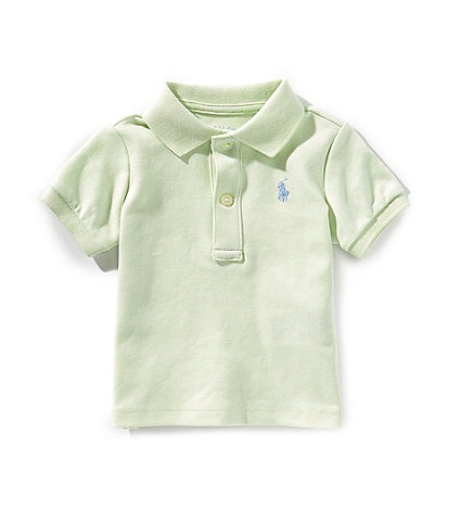 Ralph Lauren Baby Boys 3-24 Months Short Sleeve Interlock Polo Shirt