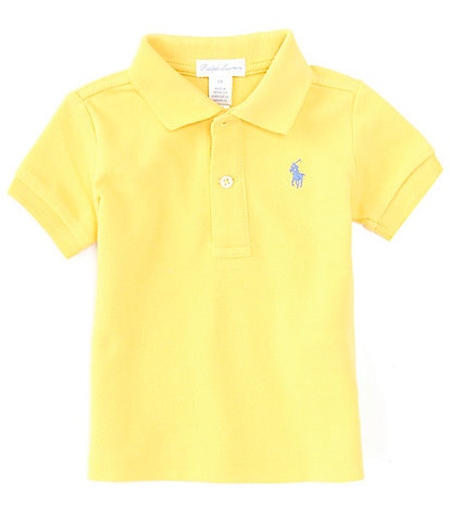Ralph Lauren Baby Boys 3-24 Months Short Sleeve Mesh Polo Shirt