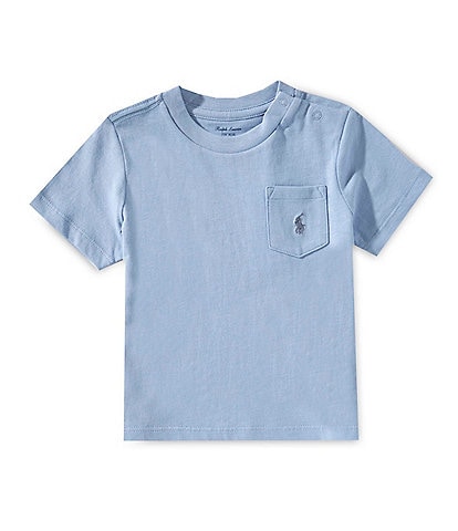 Ralph Lauren Baby Boys 3-24 Months Short Sleeve Pocket Jersey T-Shirt