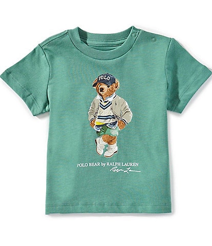 Ralph Lauren Baby Boys 3-24 Months Short-Sleeve Polo Bear Jersey T-Shirt