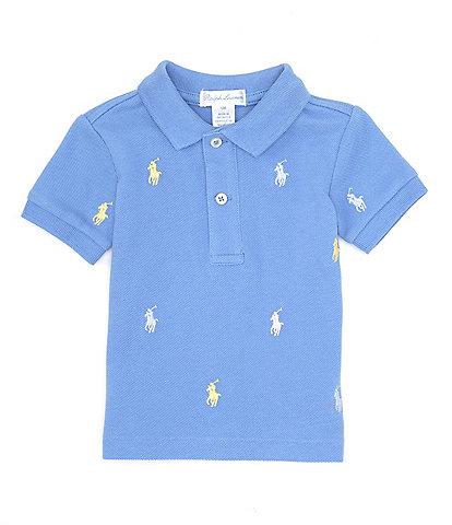 Ralph Lauren Baby Boys 3-24 Months Short-Sleeve Polo Pony Mesh Polo Shirt