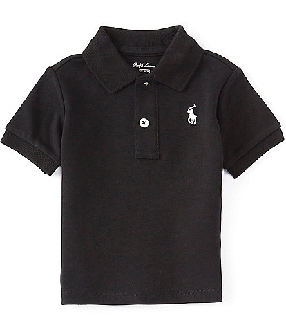 Ralph Lauren Baby Boys 3-24 Months Short Sleeve Soft Interlock Polo Shirt