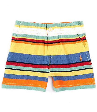 Ralph Lauren Baby Boys 3-24 Months Striped Mesh Shorts