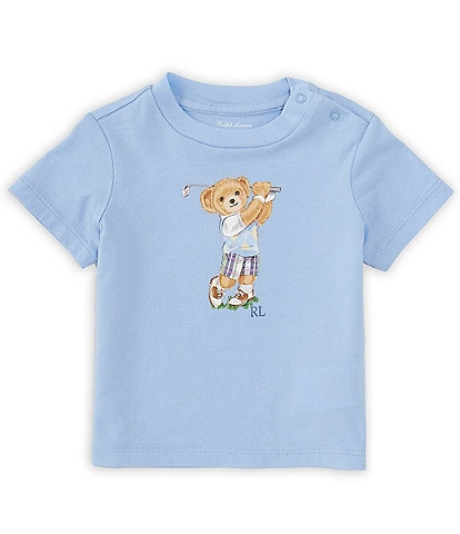 Ralph Lauren Baby Boys 3-24 Short-Sleeve Polo Bear Jersey T-Shirt