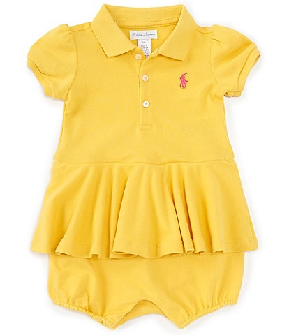 Ralph Lauren Baby Girls 3-24 Months Fleece Sweatshirt & Jogger Pant Set