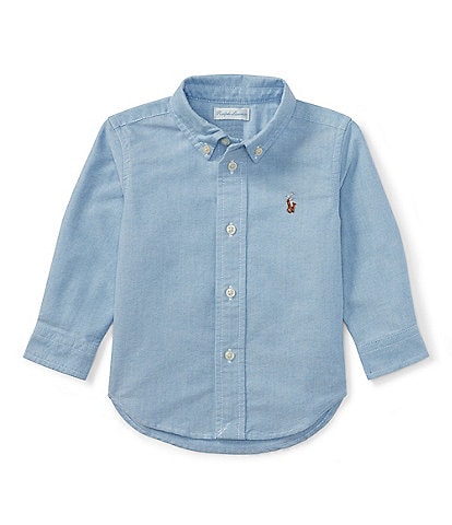 Ralph Lauren Baby Boys 3-24 Months Long Sleeve Oxford Shirt