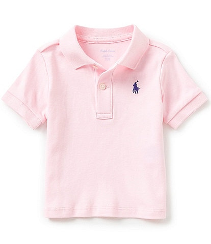 Ralph Lauren Childrenswear Baby Boys 3-24 Months Short-Sleeve Interlock Polo Shirt