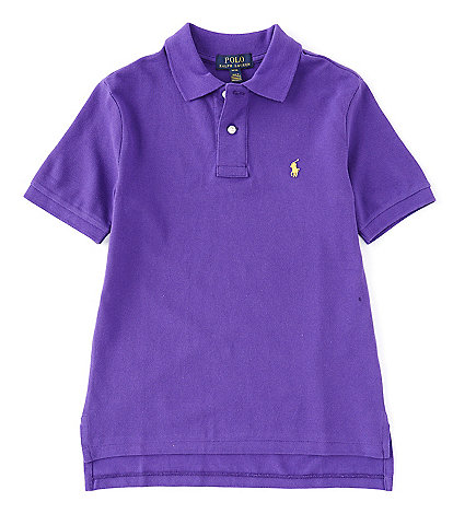 Polo Ralph Lauren Childrenswear Big Boys 8-20 Collegiate Short-Sleeve Mesh Polo Shirt