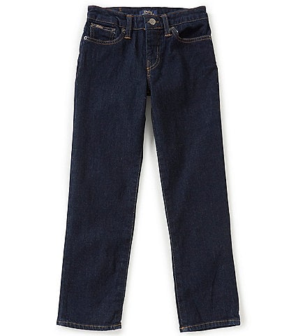 Polo Ralph Lauren Childrenswear Big Boys 8-20 Dark Wash Slim-Fit Denim Jeans