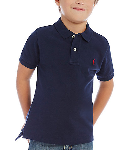 Polo Ralph Lauren Little Boys 2T-7 Short Sleeve Classic Mesh Polo Shirt
