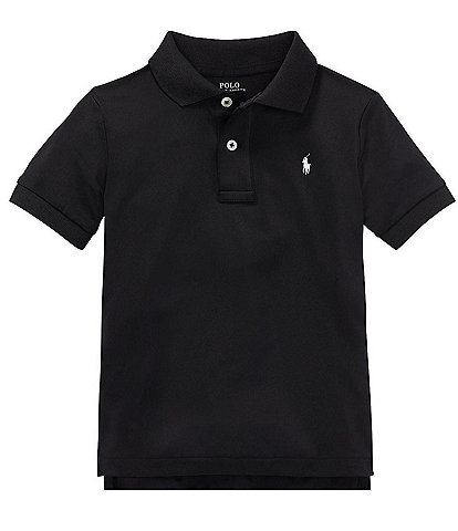 Polo Ralph Lauren Childrenswear Little Boys 2T-7 Lisle Solid Short-Sleeve Polo Shirt