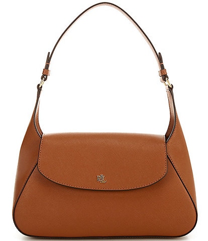 Ralph Lauren Crosshatch Medium Schylar Shoulder Bag