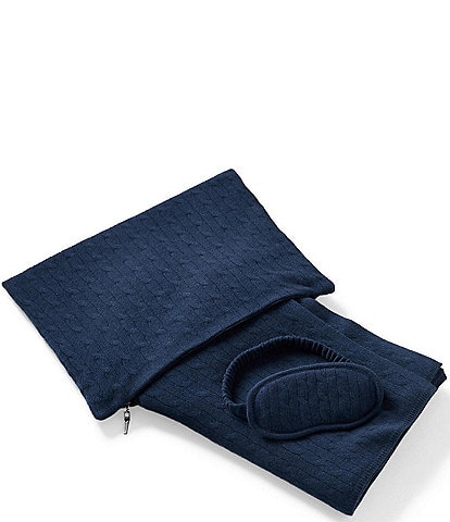 Ralph Lauren Iconic Cable-Knit Cashmere Travel Gift Set