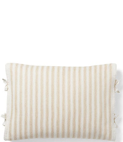 Ralph Lauren Linden Floral Bedding Collection Martell Ticking Striped Pillow