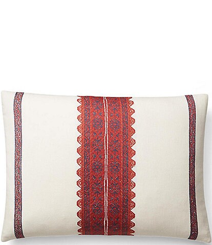 Ralph Lauren Mirabelle Bedding Collection OEKO-TEX® Leason Cotton & Linen Rectangular Pillow