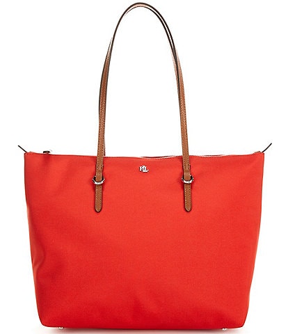 Ralph Lauren Nylon Medium Keaton Tote Bag