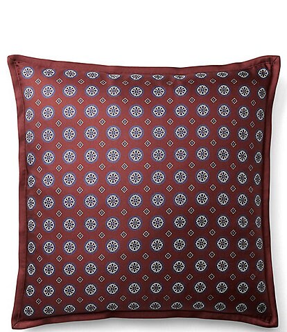 Ralph Lauren Palazzo Collection Anston Silk Foulard Square Pillow