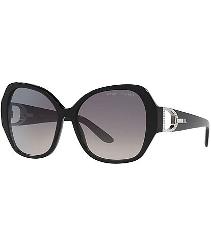 Ralph Lauren Women's Rl8202b 57mm Gradient Lens Butterfly Sunglasses