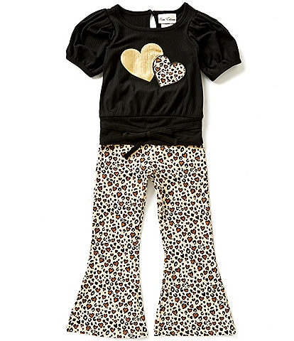 Wennikids Infant/Toddler Girls Stretchy Flare Pants w/Ruffles 1-6T X-Large  Brown - Yahoo Shopping
