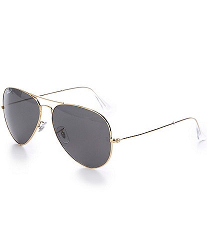 Ray-Ban Classic Aviator Polarized 62mm Sunglasses
