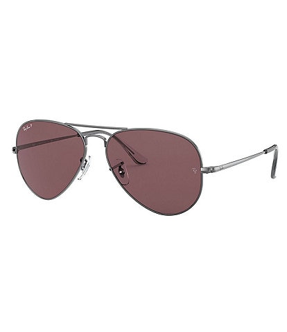 Ray-Ban Unisex Evolve Rb3689 Polarized 55mm Sunglasses