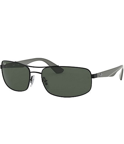 Ray-Ban Men's 0RB3527 61mm Rectangle Sunglasses