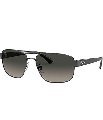 Ray-Ban Men's 0RB3663 60mm Rectangle Sunglasses