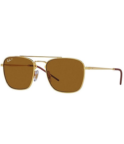 Ray-Ban Men's 55mm Square Polarized Sunglasses