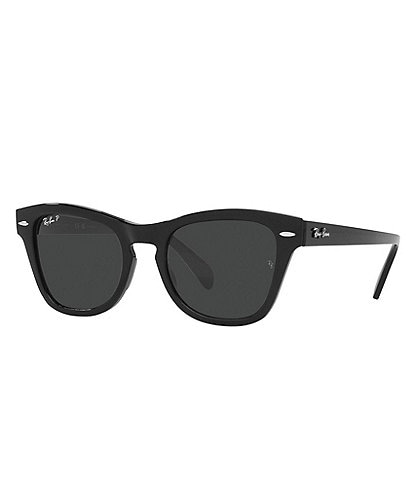 Ray-Ban Men's Rb0707s 53mm Polarized Square Sunglasses