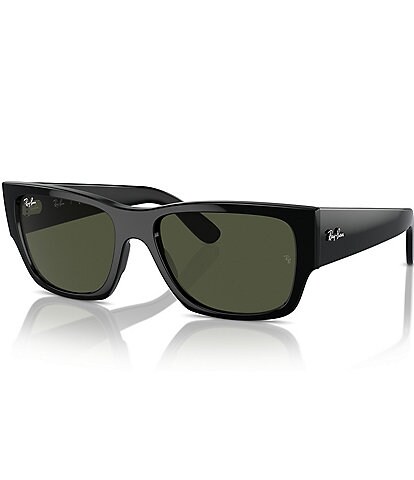 Ray-Ban Men's RB0947 Carlos 56mm Square Sunglasses