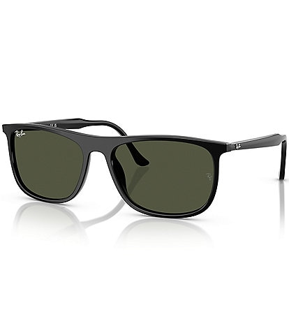 Ray-Ban Men's RB2216F 61mm Rectangle Sunglasses