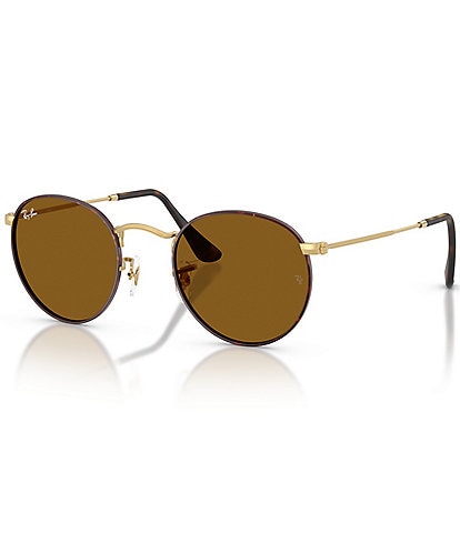 Ray-Ban Men's RB3447 53mm Round Sunglasses