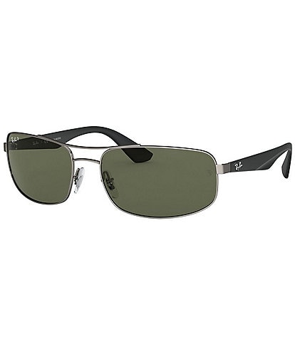 Ray-Ban Men's RB3527 Polarized 61mm Sunglasses