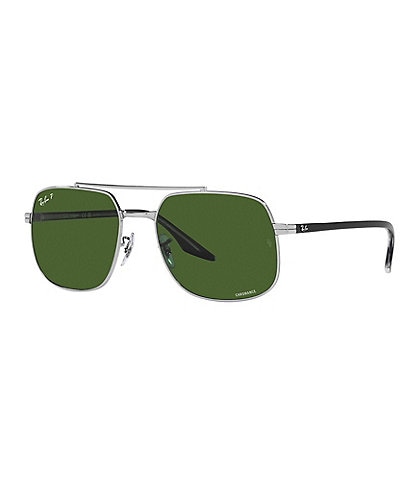 Ray-Ban Men's Rb3699 59mm Polarized Square Sunglasses