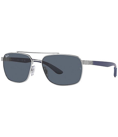 Ray-Ban Men's RB3701 59mm Rectangle Sunglasses
