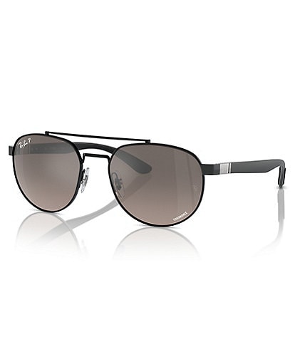 Ray-Ban Men's RB3736CH 56mm Irregular Polarized Sunglasses