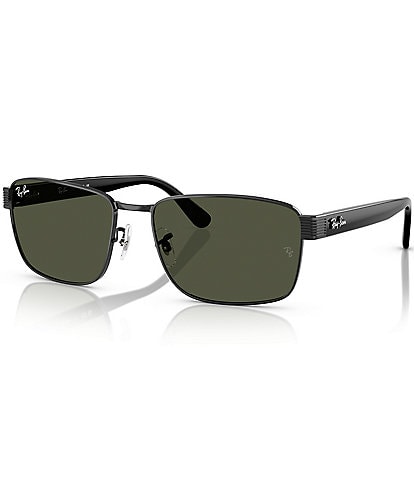 Ray-Ban Men's RB3750 62mm Square Sunglasses