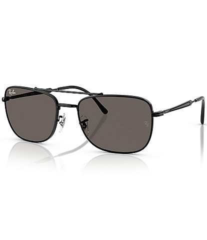 Ray-Ban Men's RB3755 62mm Rectangle Sunglasses