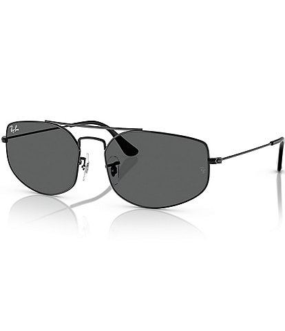 Ray-Ban Men's RB3845 Explorer V 60mm Oval Sunglasses