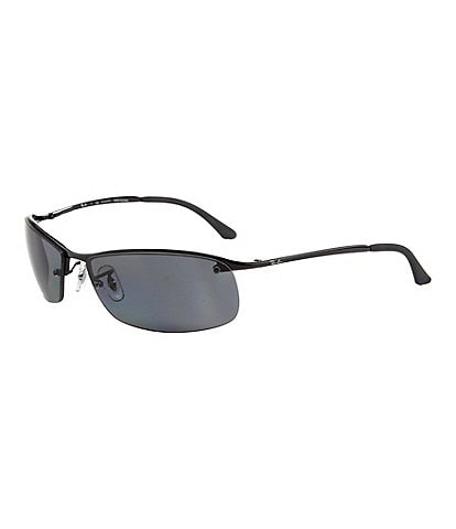 Ray-Ban Polarized UVA/UVB Protection Rectangular Sunglasses