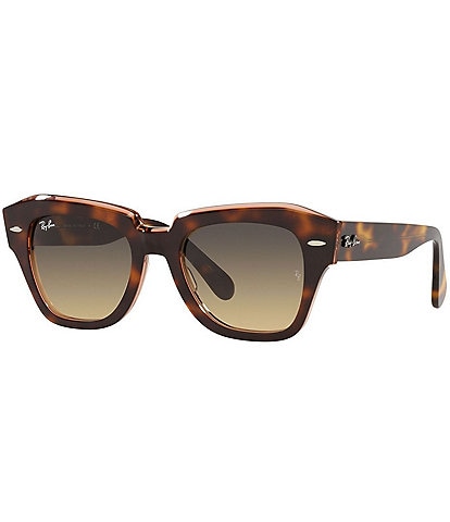 Ray-Ban RB2186 State Street Square Lens Acetate Frame Sunglasses